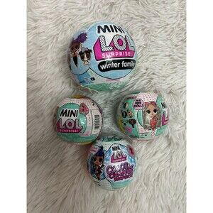New L.O.L Surprise Mini Winter Family Toys